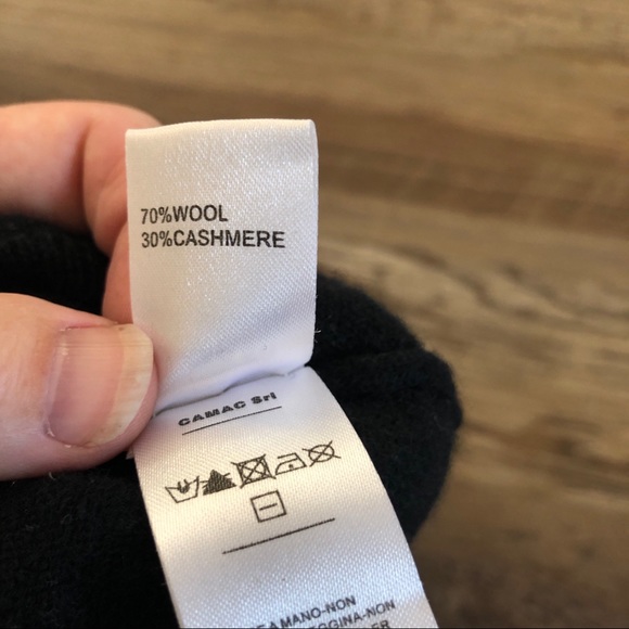 Douuod infant black Italian cashmere sweater 18 Mos - Picture 5 of 5